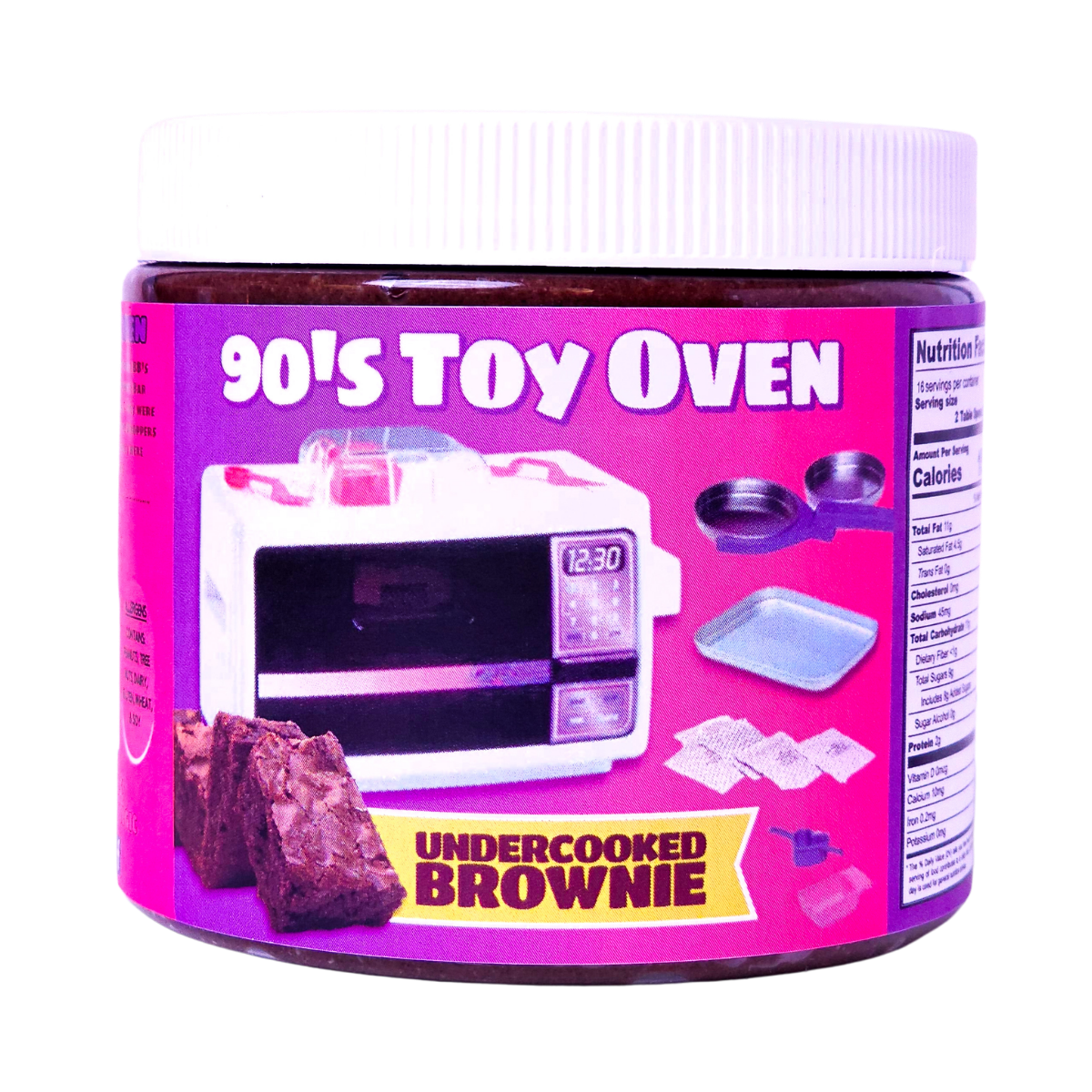 90's Toy Oven (Undercooked Brownie)