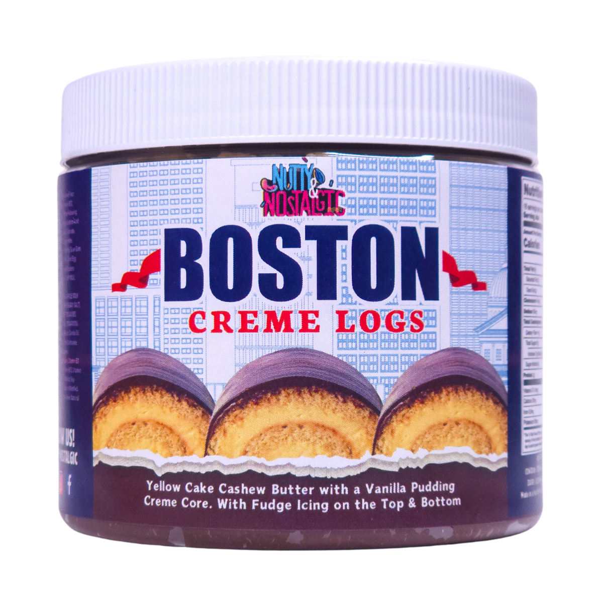 Boston Creme Logs