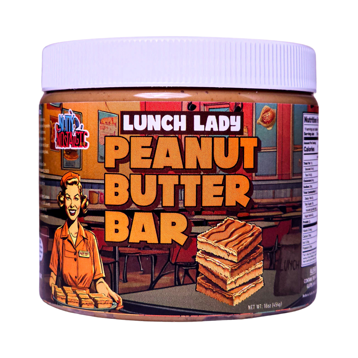 Lunch Lady Peanut Butter Bar