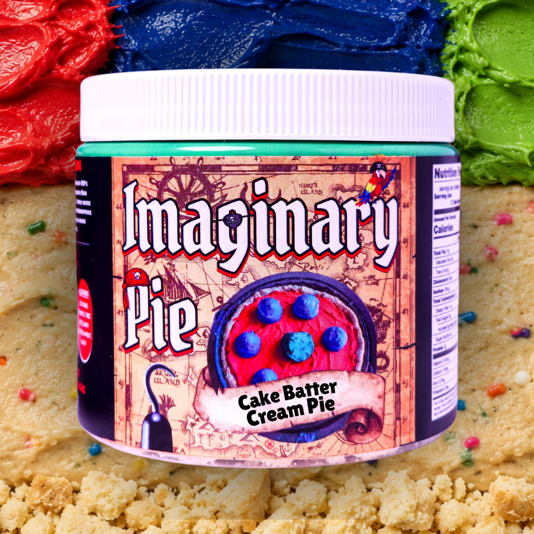 Imaginary Pie nut butter jar
