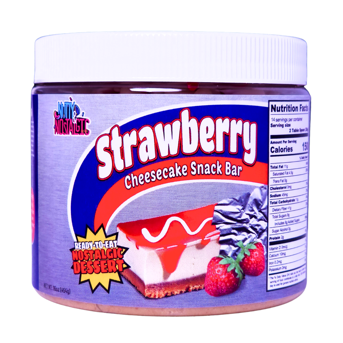 Strawberry Cheesecake Snack Bar