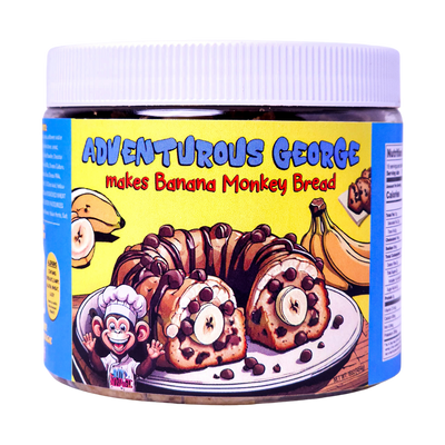 ADVENTUROUS GEORGE (Banana Monkey Bread)