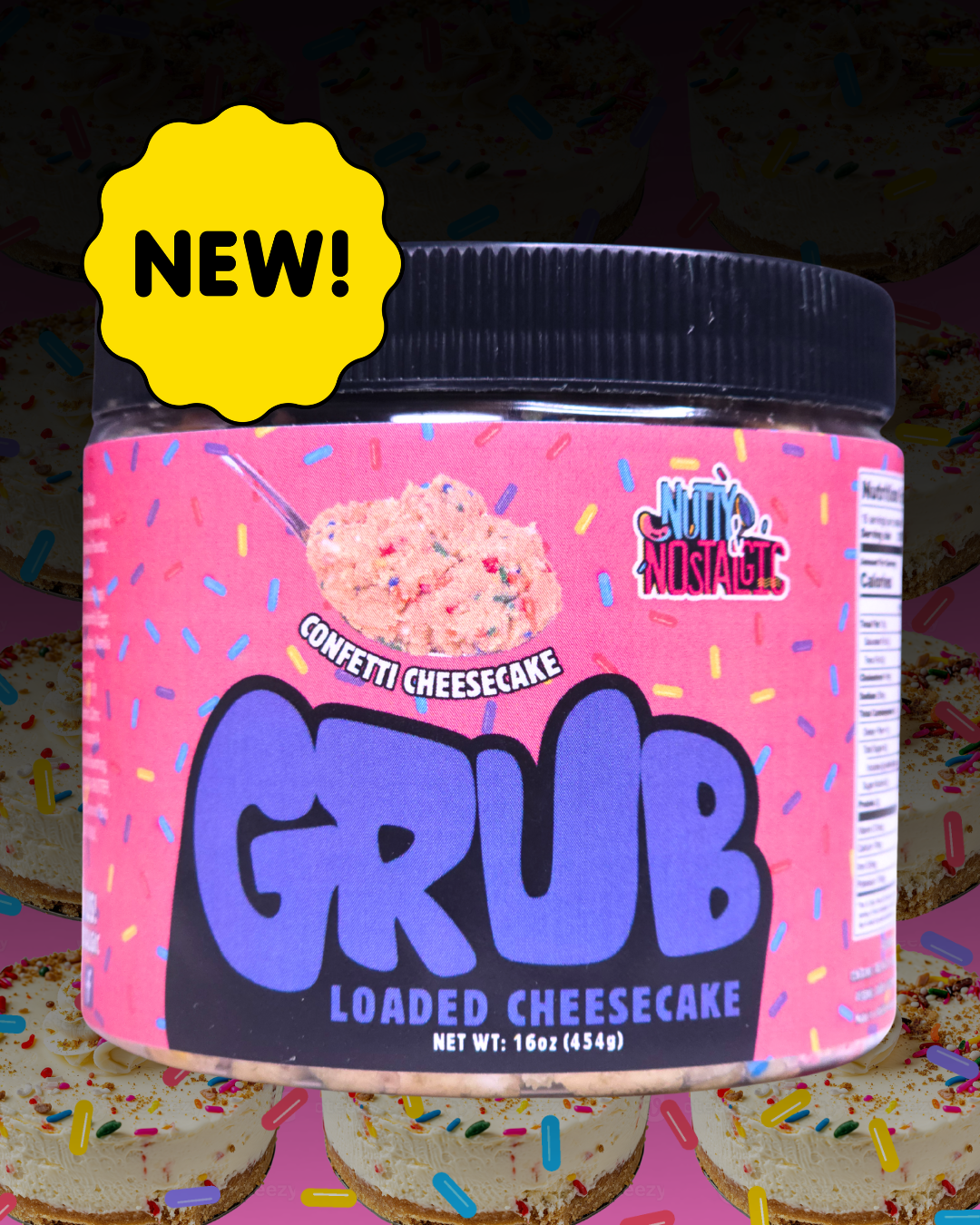 (GRUB) Confetti Cheesecake