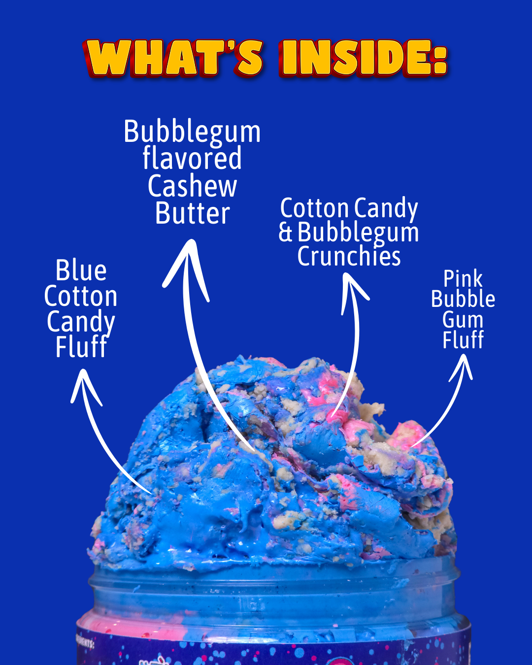 BUBBLE NUTTY (Cotton Candy)