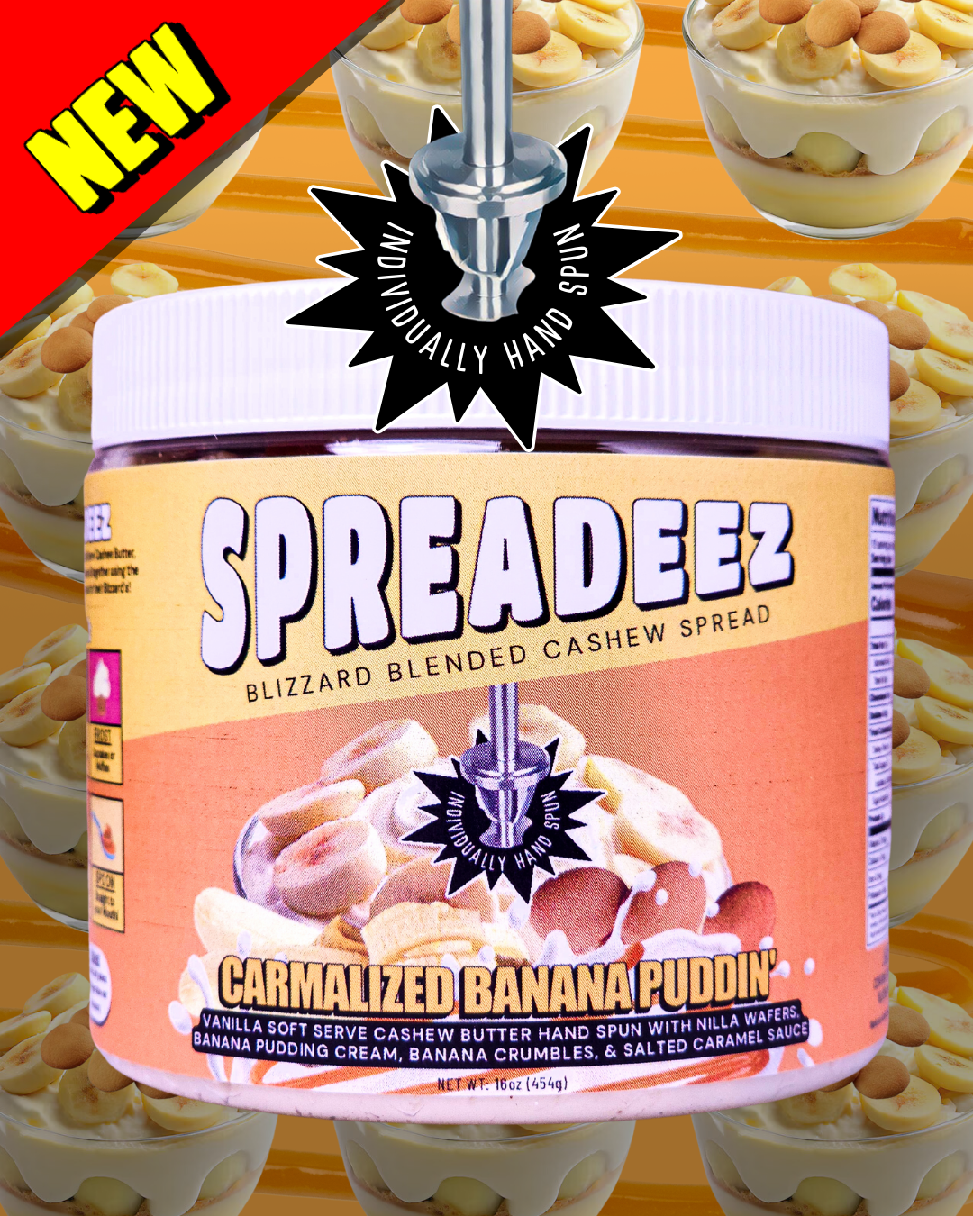 CARMALIZED BANANA PUDDIN' (SPREADEEZ)