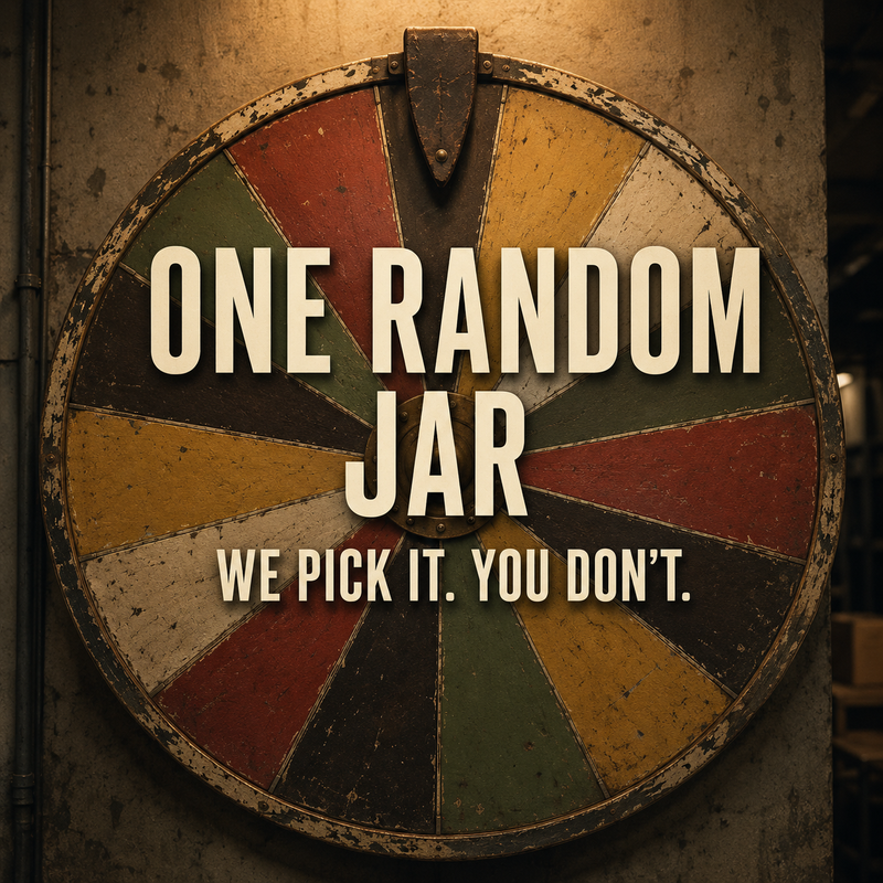 Warehouse Roulette — Random Past-Drop Jar