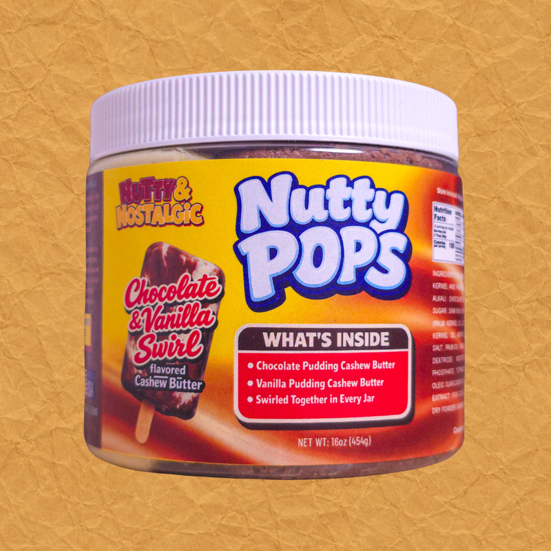 NUTTY POPS (CHOC & VANILLA SWIRL)
