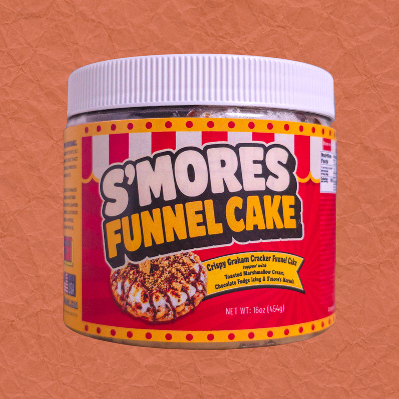 S'MORES FUNNEL CAKE