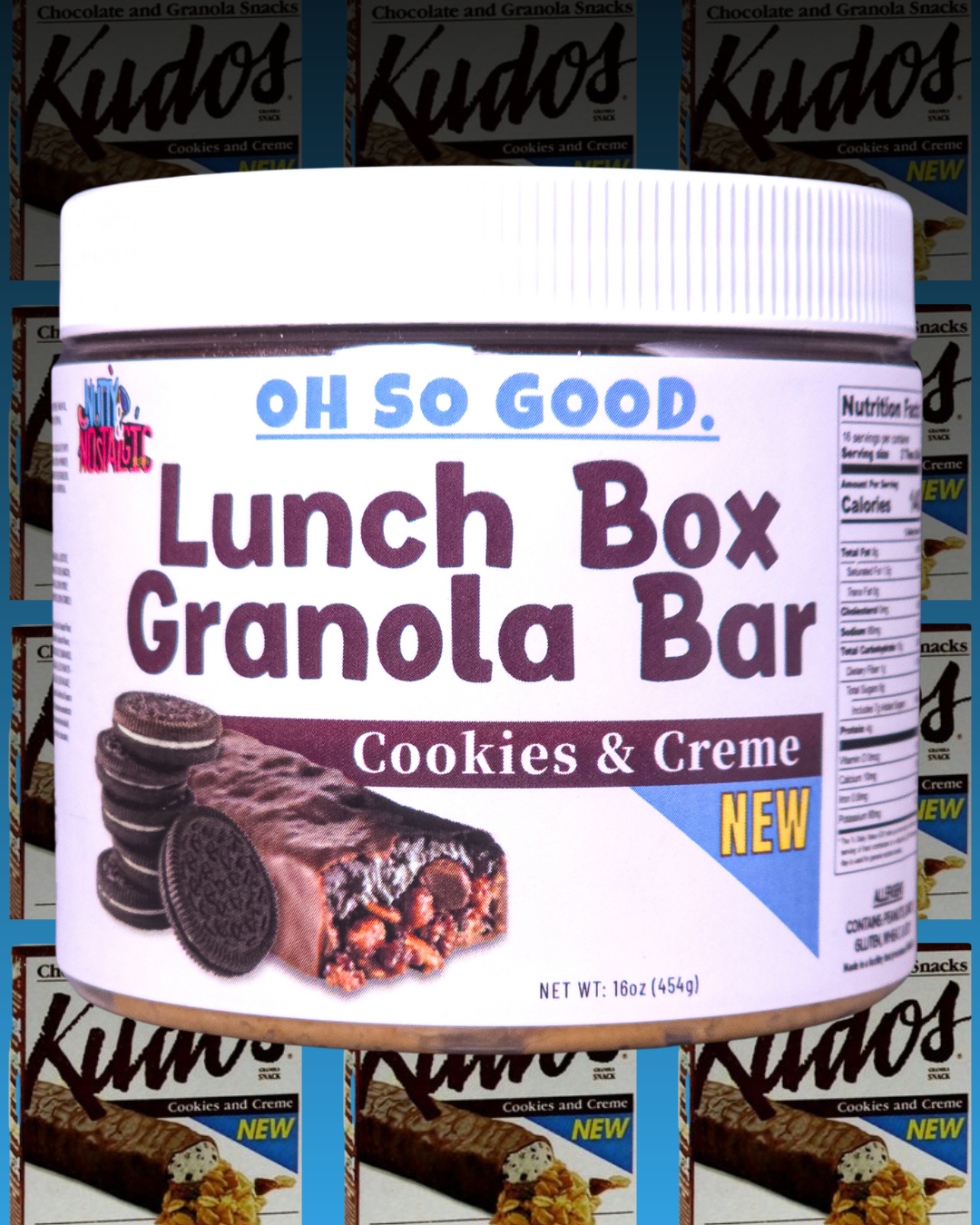 LUNCH BOX GRANOLA BAR (Cookies & Creme)