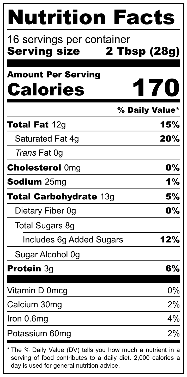 Nutrition facts