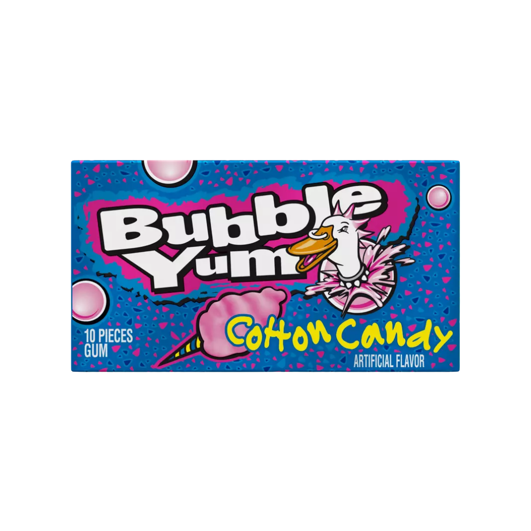 The original Cotton Candy Bubble Yum gum