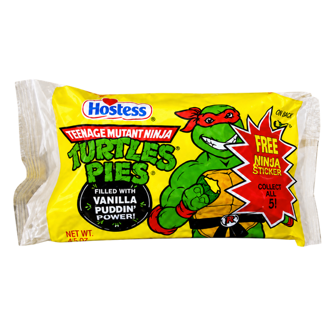 The original TMNT Pudding Pies