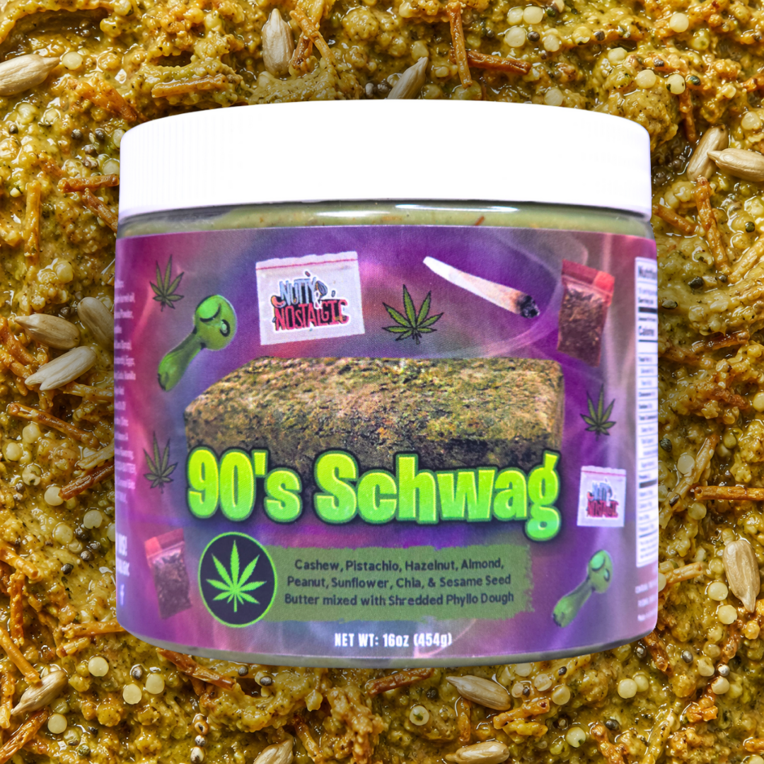 90's Schwag nut butter jar