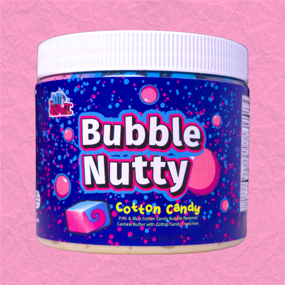 Bubble Nutty nut butter jar