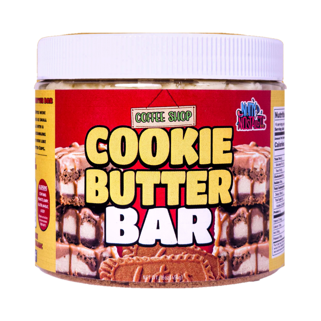 The original coffeehouse cookie butter bar