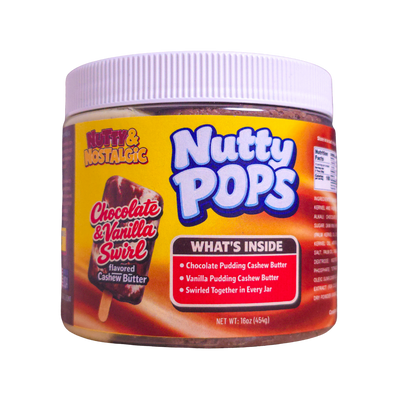 NUTTY POPS (CHOC & VANILLA SWIRL)