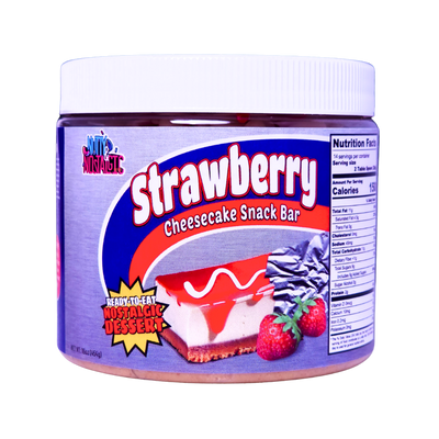 STRAWBERRY CHEESECAKE SNACK BAR